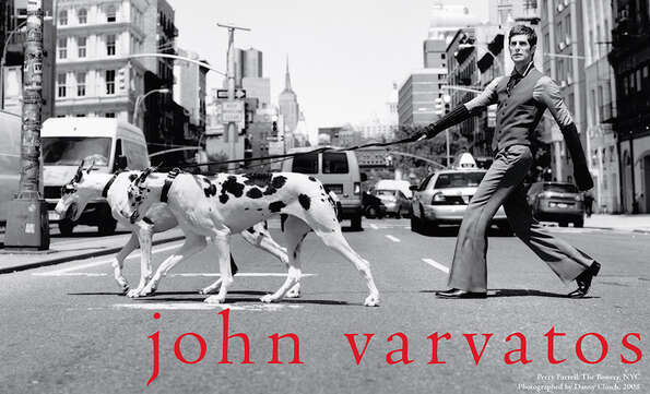 Perry Ferrell WORLD OF JOHN VARVATOS SPRING/SUMMER 2008 CAMPAIGN