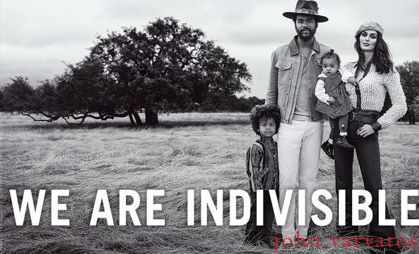 world of John varvatos spring 2019 campaign Gary clark jr. and family