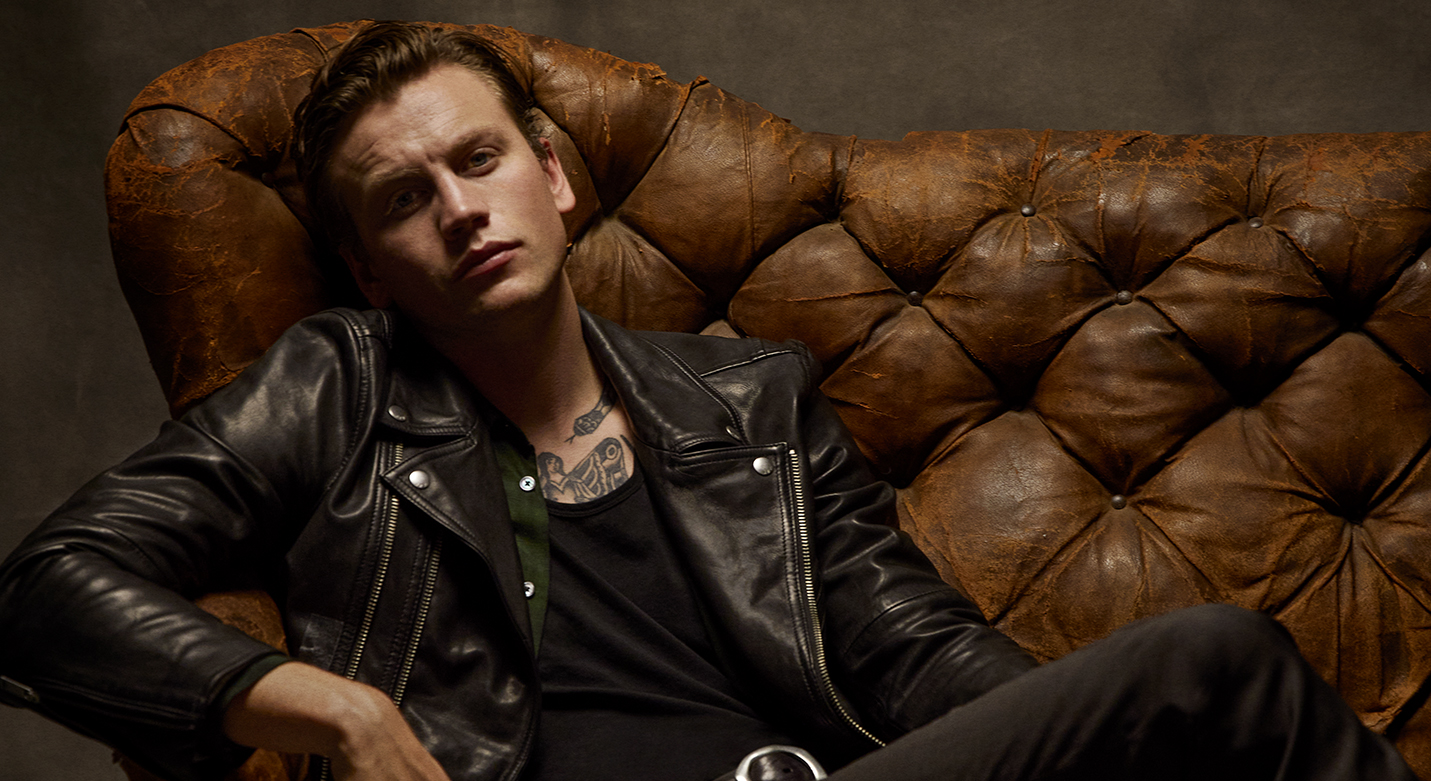 john varvatos leather pants